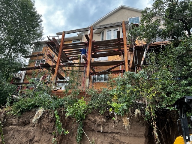 Job 10 Deck demo. Sandy Utah